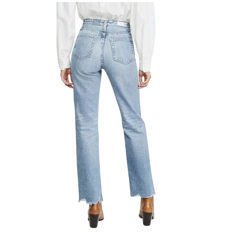 Adriano Goldschmied Alexxis High Rise‎ Straight Vintage Jeans in 1990 Hero Sz 30